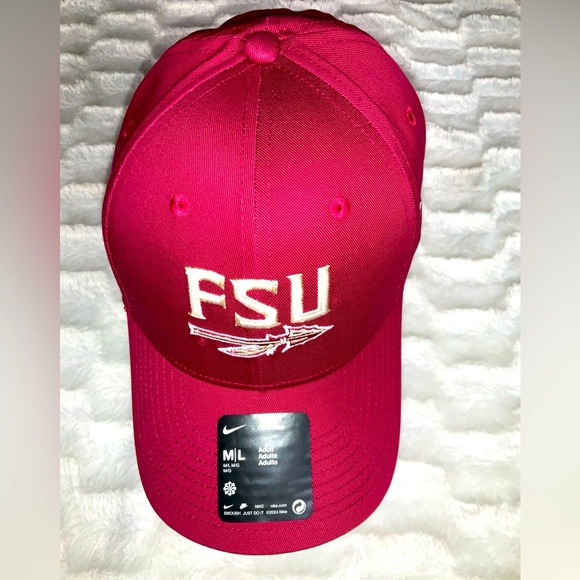 FSU Nike Adjustable Adult Unisex Medium/ Large Baseball Hat New - Picture 1 of 7